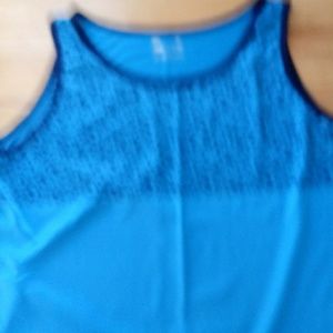 Blue tank top